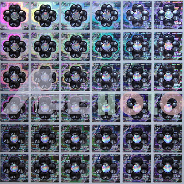 全息透鏡防偽標(biāo)簽